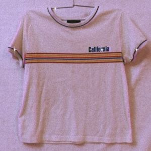 California Striped Tee
